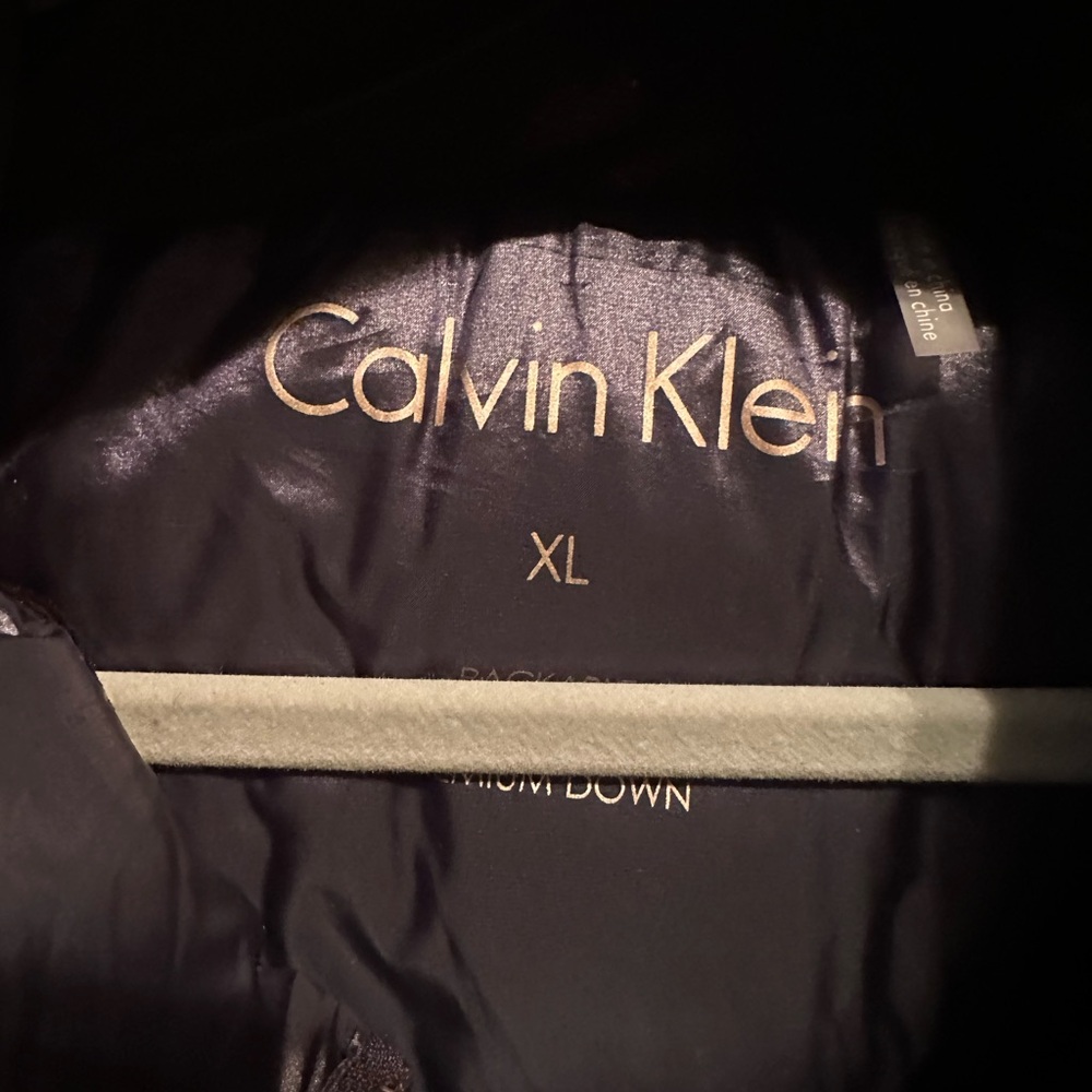 Calvin Klein Black Puffer Jacket - Picture 2 of 7
